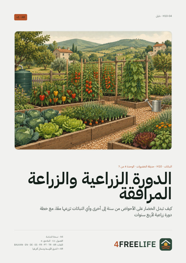 الدورة الزراعية والزراعة المرافقة
