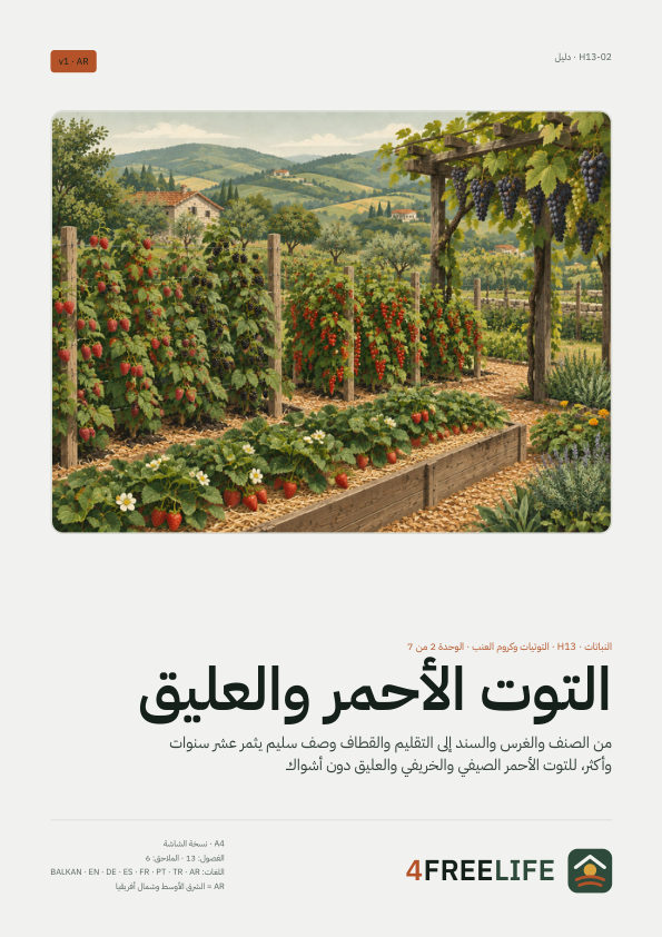 التوت الأحمر والعليق