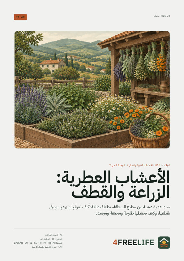 الأعشاب العطرية: الزراعة والقطف