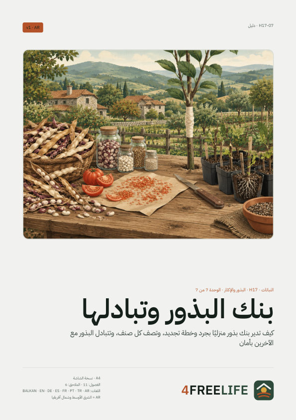 بنك البذور وتبادلها