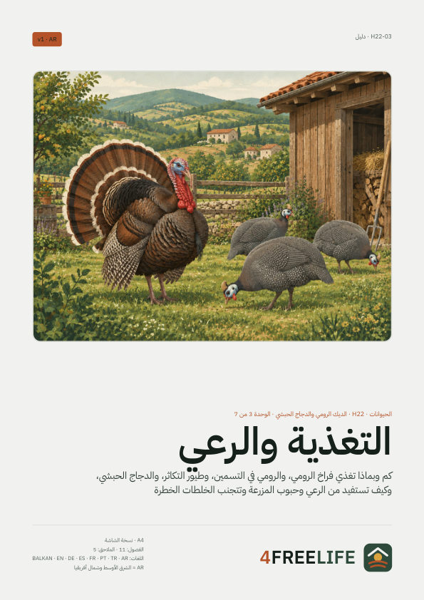 التغذية والرعي