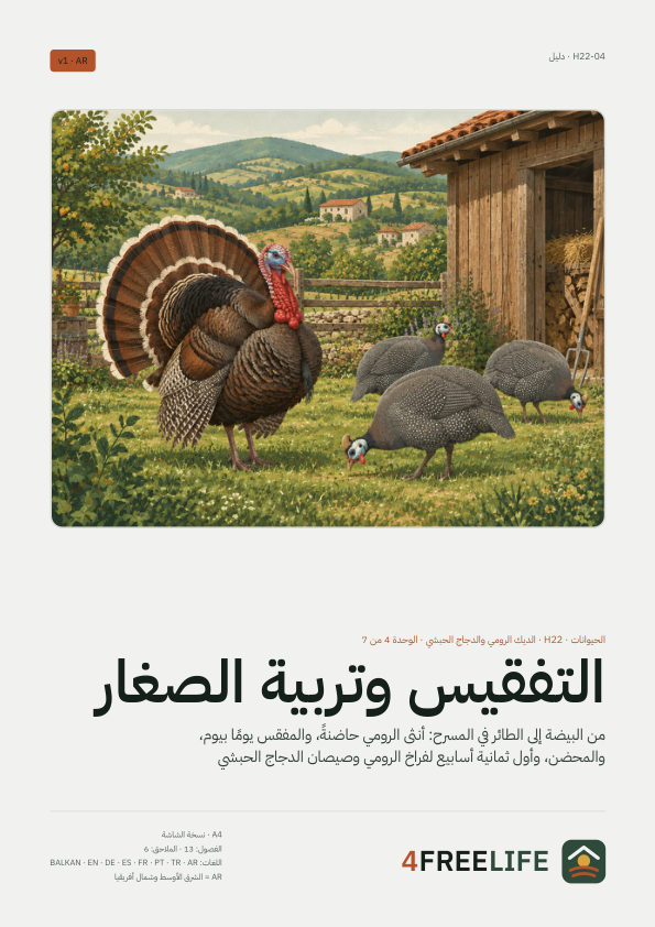 التفقيس وتربية الصغار