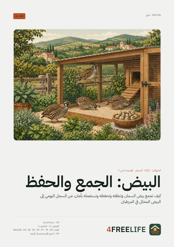 البيض: الجمع والحفظ