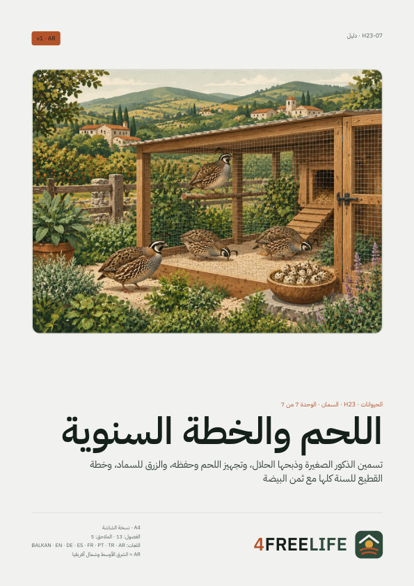اللحم والخطة السنوية
