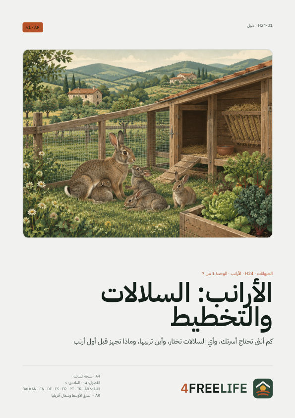 الأرانب: السلالات والتخطيط