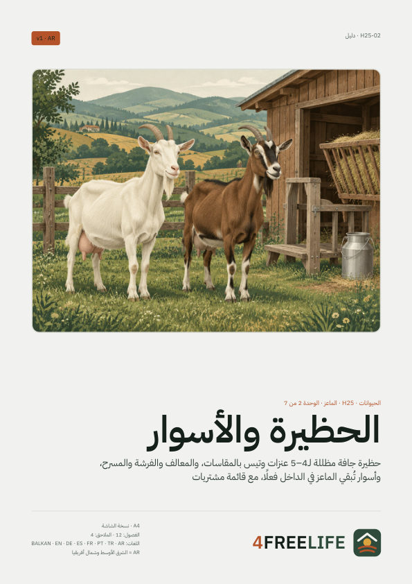 الحظيرة والأسوار