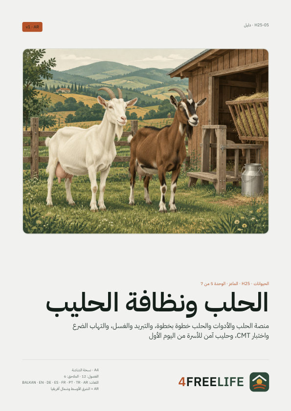 الحلب ونظافة الحليب