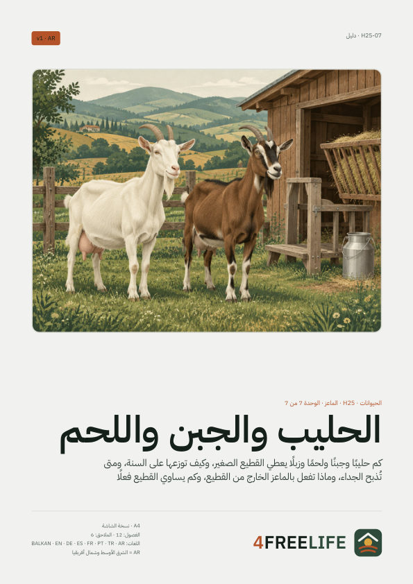 الحليب والجبن واللحم