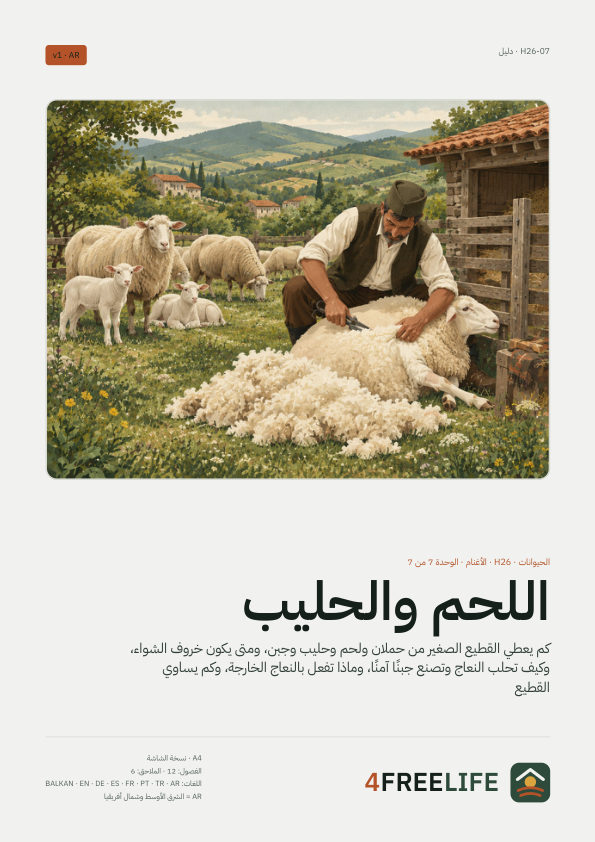 اللحم والحليب