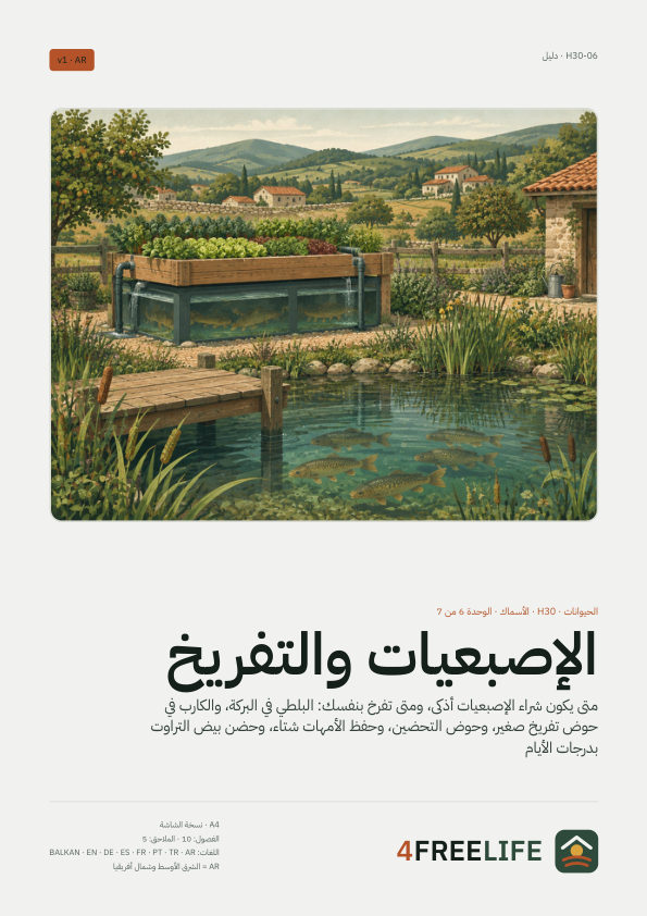الإصبعيات والتفريخ