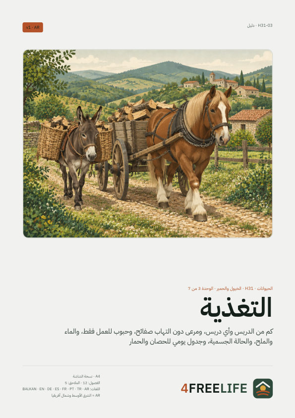 التغذية