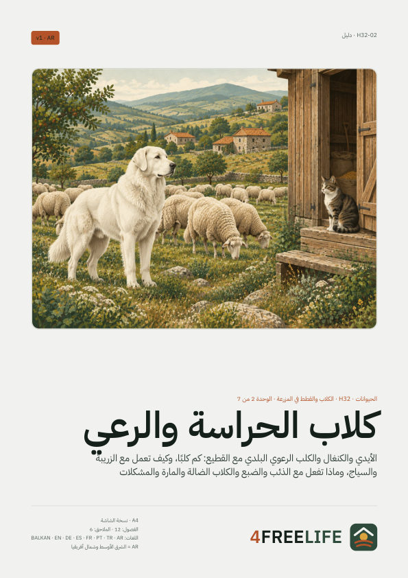 كلاب الحراسة والرعي