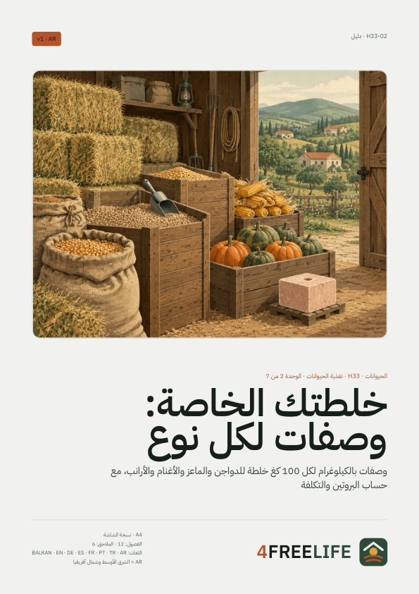 خلطتك الخاصة: وصفات لكل نوع