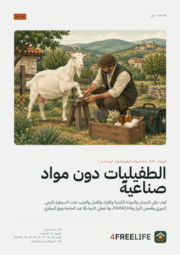 الطفيليات دون مواد صناعية