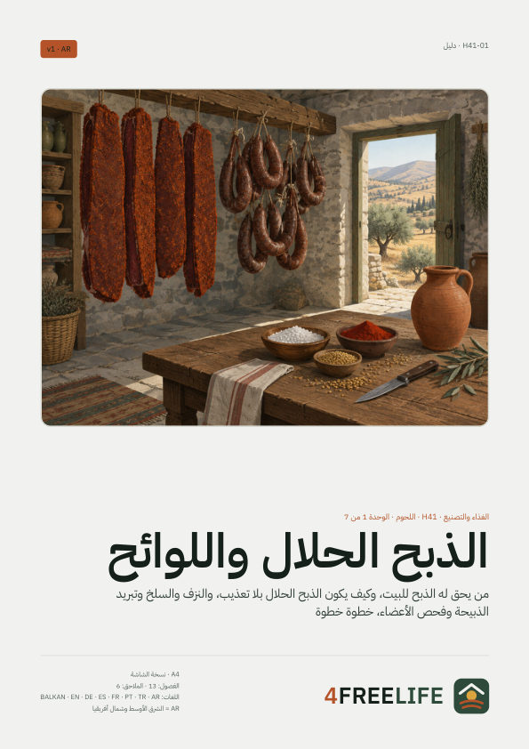 الذبح الحلال واللوائح