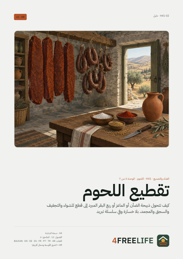 تقطيع اللحوم