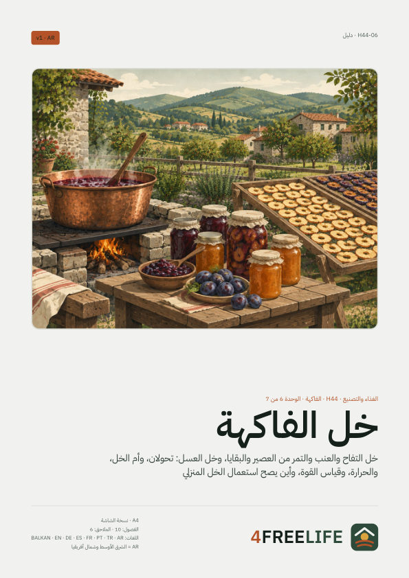 خل الفاكهة