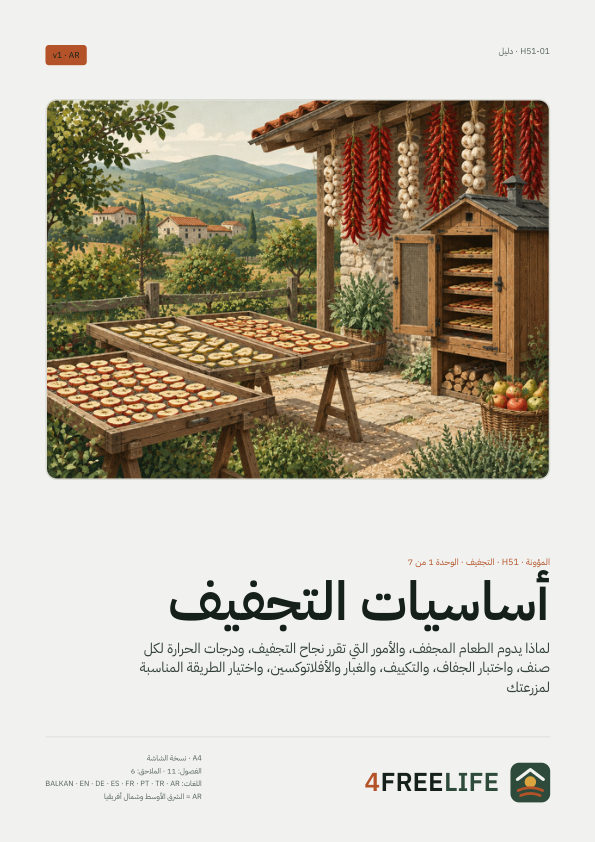 أساسيات التجفيف