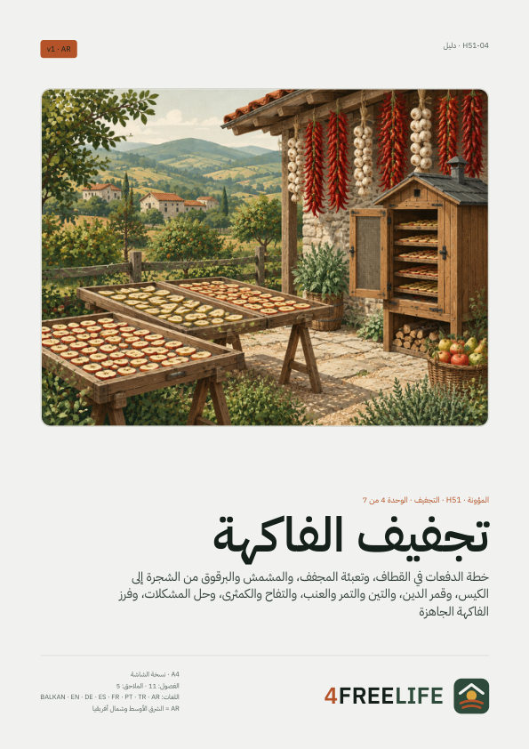 تجفيف الفاكهة