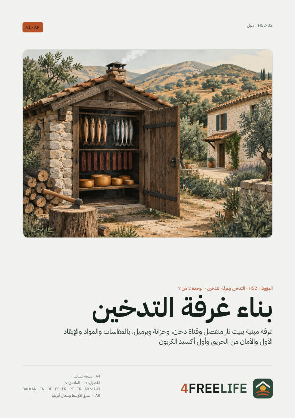بناء غرفة التدخين