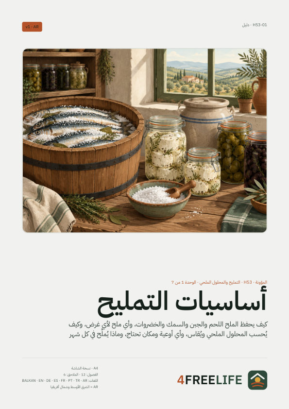 أساسيات التمليح