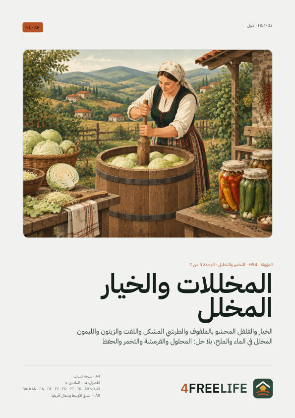 المخللات والخيار المخلل