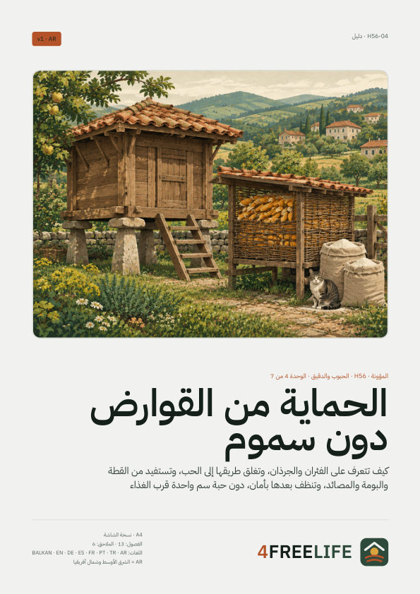 الحماية من القوارض دون سموم