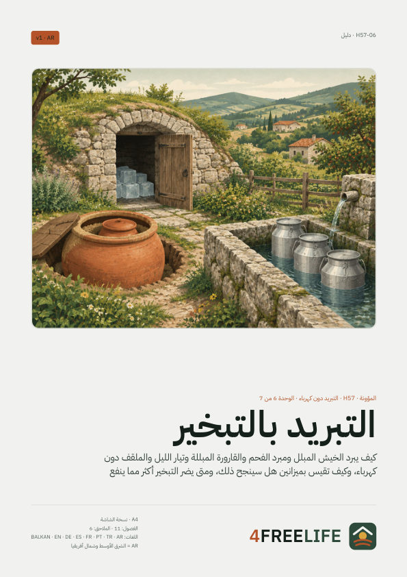 التبريد بالتبخير