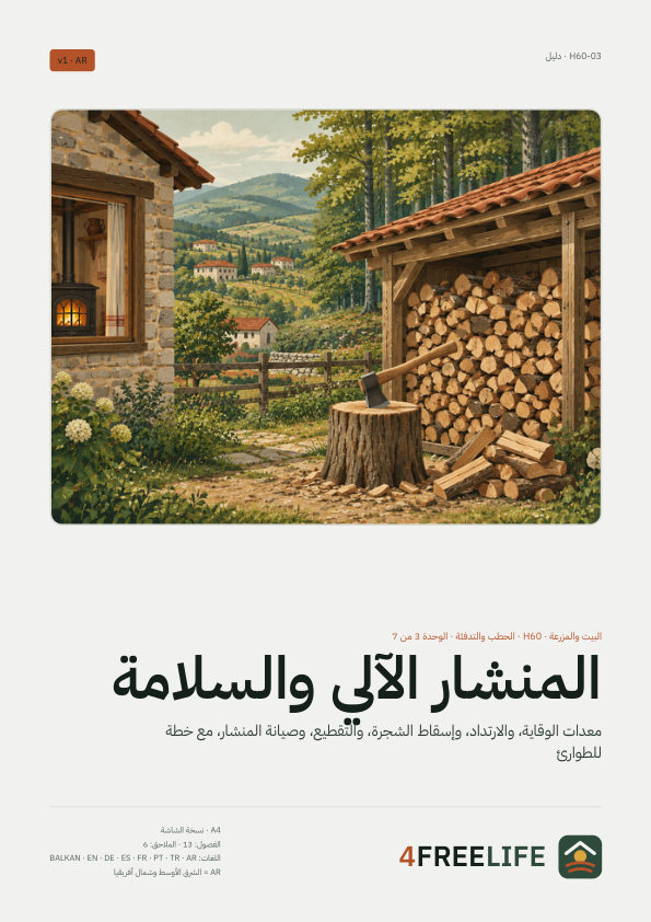المنشار الآلي والسلامة