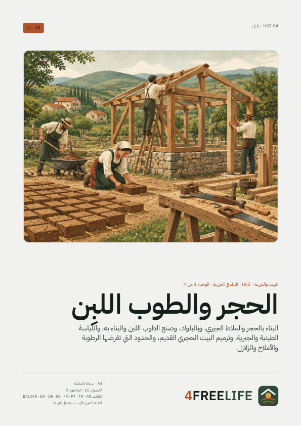 الحجر والطوب اللبِن
