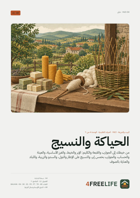 الحياكة والنسيج