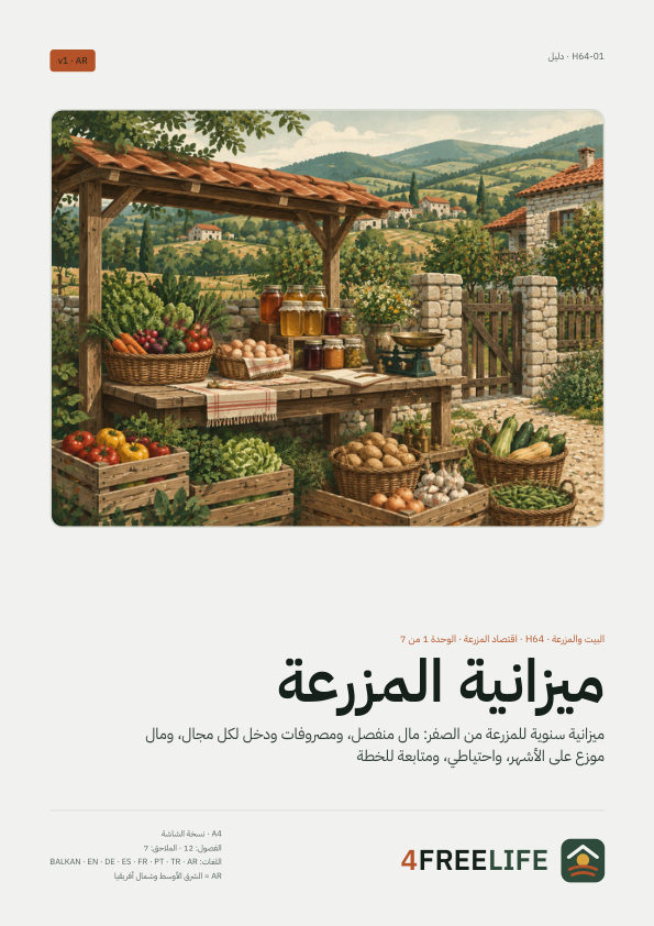 ميزانية المزرعة