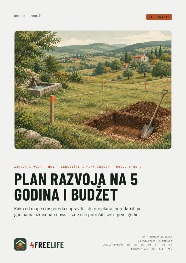 Plan razvoja na 5 godina i budžet
