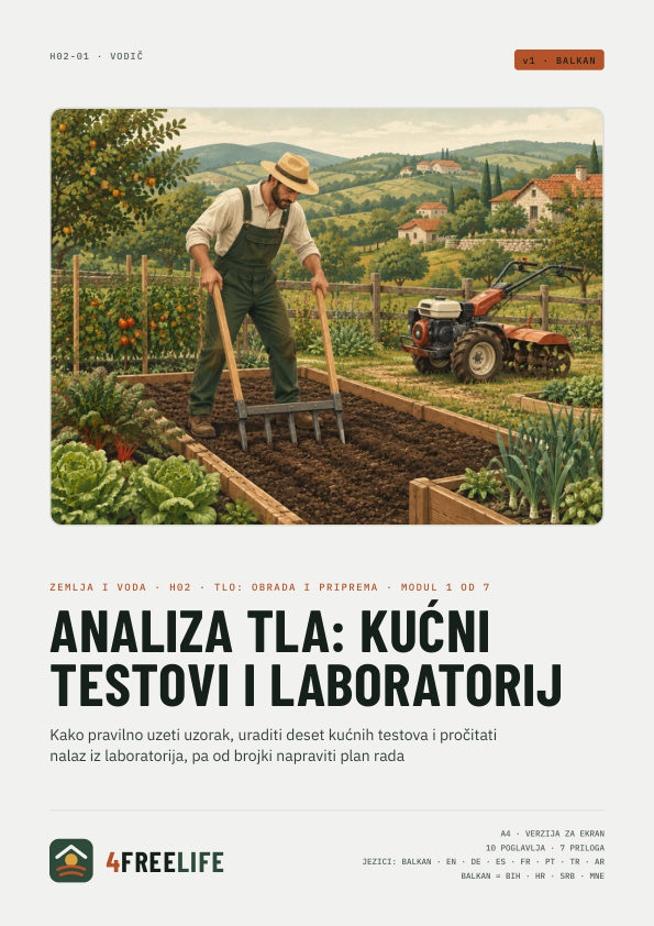 Analiza tla: kućni testovi i laboratorij