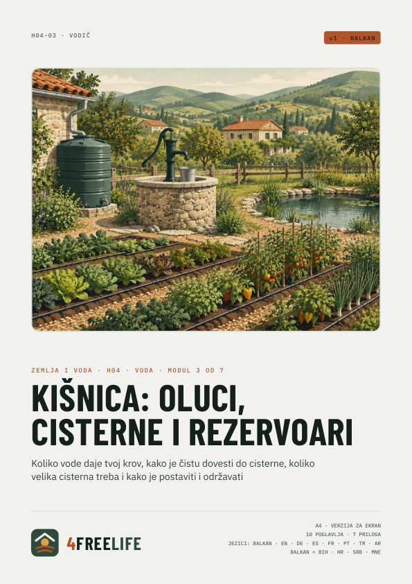 Kišnica: oluci, cisterne i rezervoari