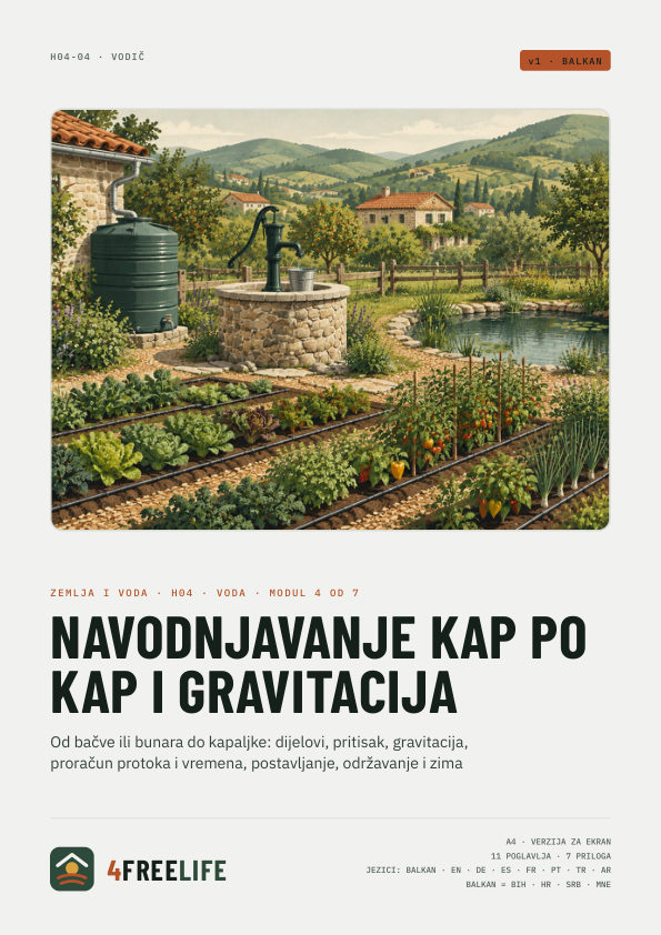 Navodnjavanje kap po kap i gravitacija