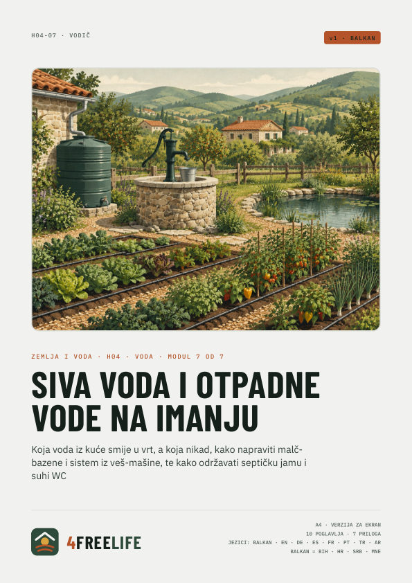 Siva voda i otpadne vode na imanju