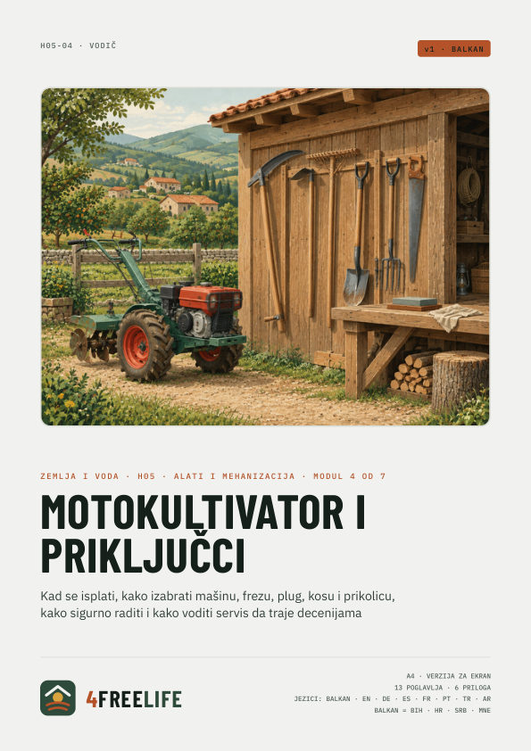 Motokultivator i priključci