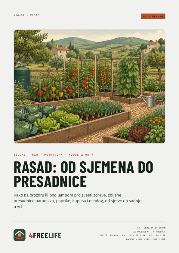 Rasad: od sjemena do presadnice
