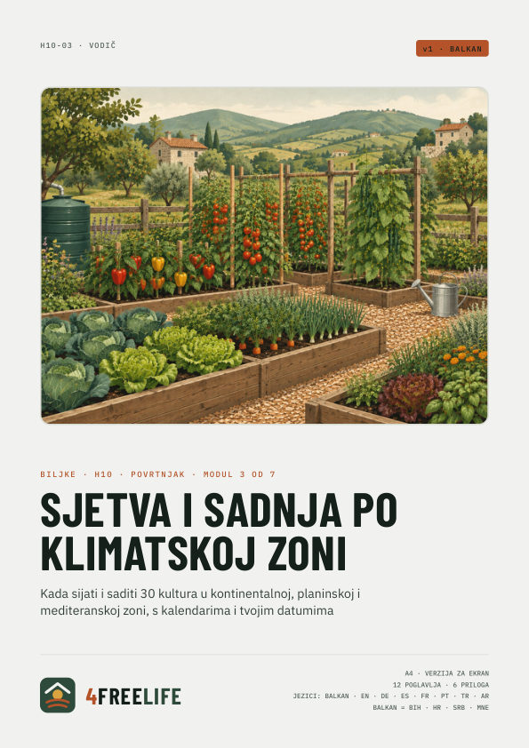 Sjetva i sadnja po klimatskoj zoni