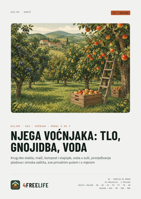 Njega voćnjaka: tlo, gnojidba, voda