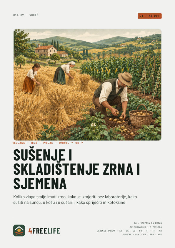 Sušenje i skladištenje zrna i sjemena