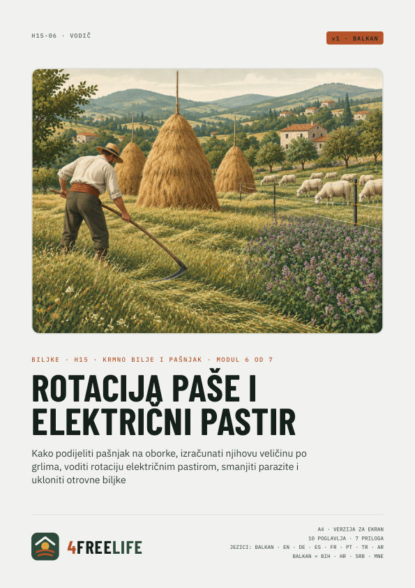 Rotacija paše i električni pastir