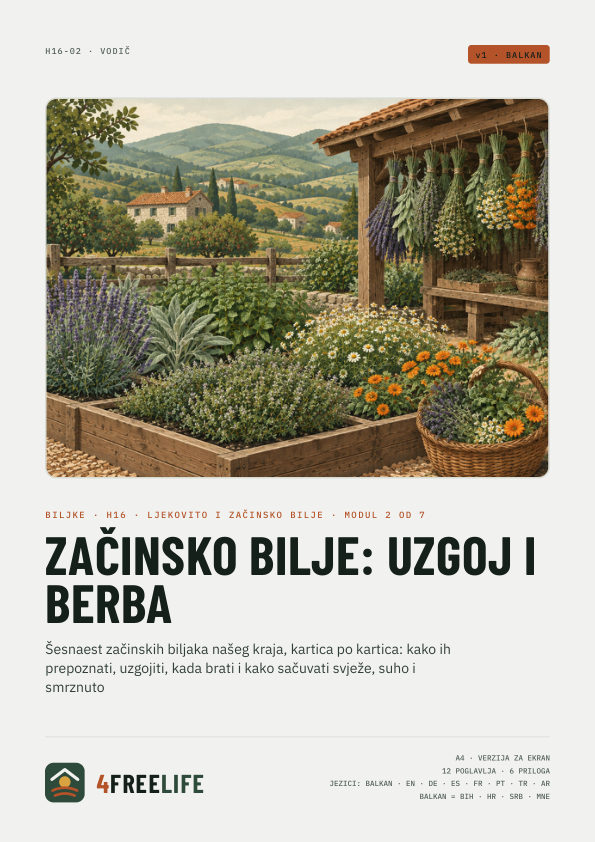 Začinsko bilje: uzgoj i berba