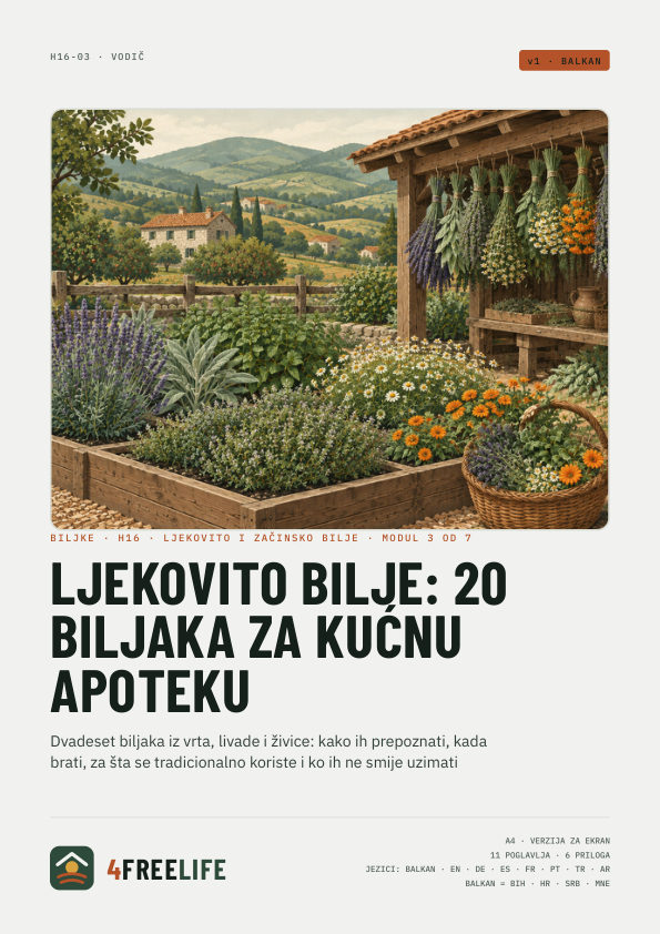 Ljekovito bilje: 20 biljaka za kućnu apoteku