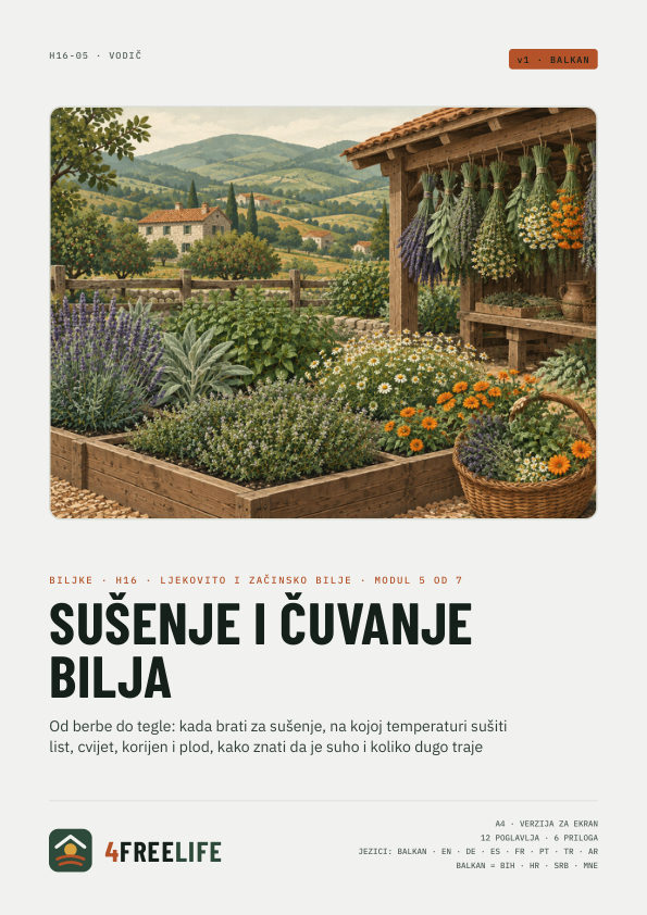 Sušenje i čuvanje bilja