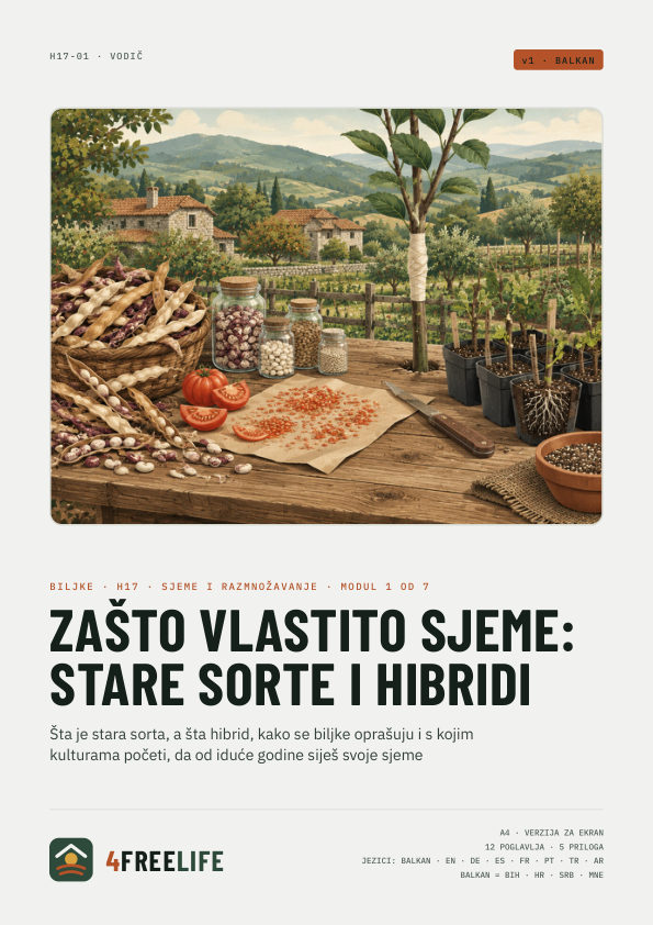 Zašto vlastito sjeme: stare sorte i hibridi