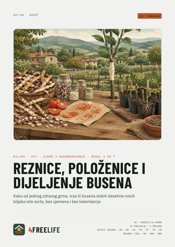 Reznice, položenice i dijeljenje busena