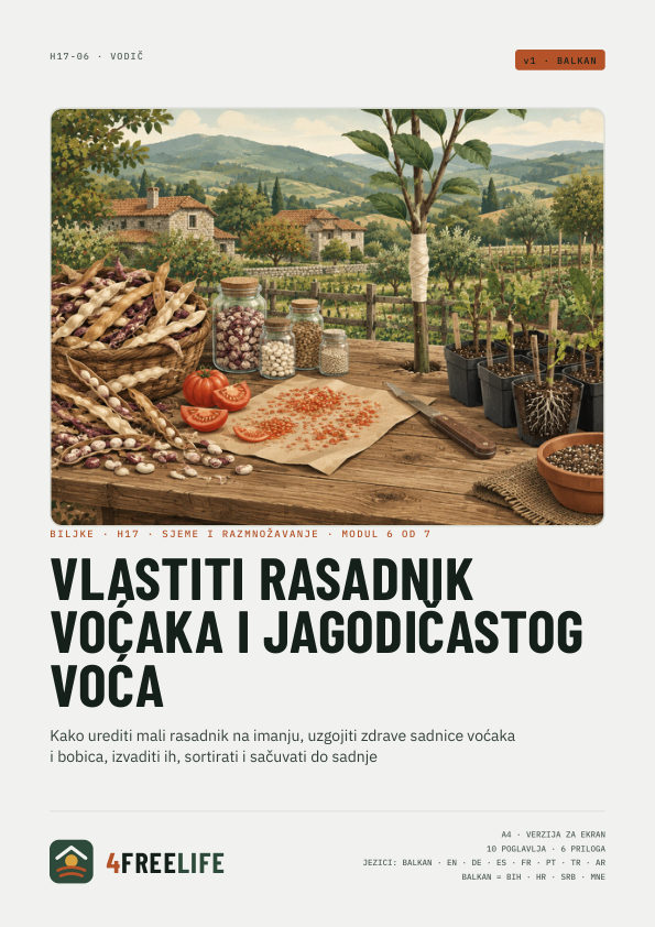 Vlastiti rasadnik voćaka i jagodičastog voća
