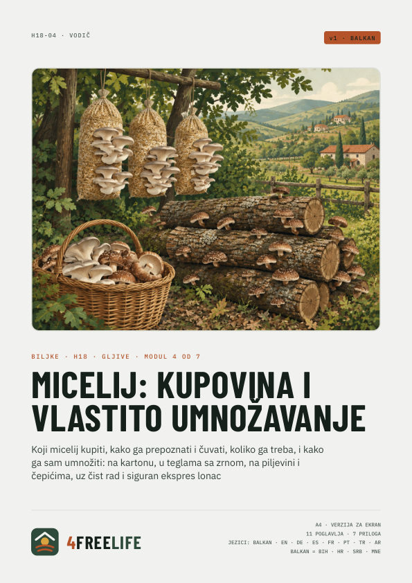 Micelij: kupovina i vlastito umnožavanje